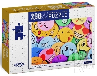 Cheerful Faces 260 Parça Puzzle - Halkkitabevi