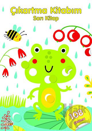 Çıkartma Kitabım - Sarı Kitap - Halkkitabevi