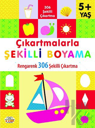 Çıkartmalarla Şekilli Boyama 5 Yaş Üstü