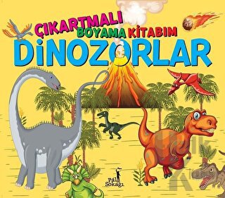 Çıkartmalı Boyama Kitabım - Dinozorlar