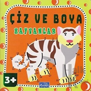 Çiz ve Boya Hayvanlar - Halkkitabevi