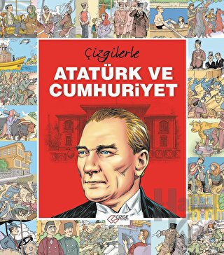 Çizgilerle Atatürk ve Cumhuriyet - Halkkitabevi