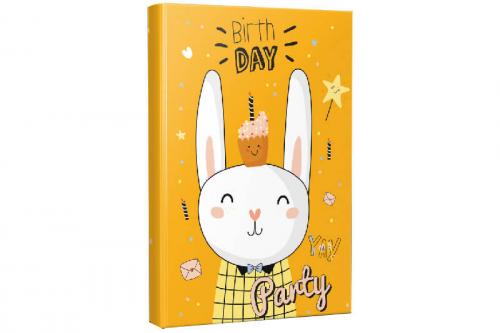 Çizgili Defter Tavşan Happy Birthday Party