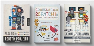 Çocuklar için Scratch ve Kodlama Eğitim Seti (3 Kitap Takım) - Halkkit