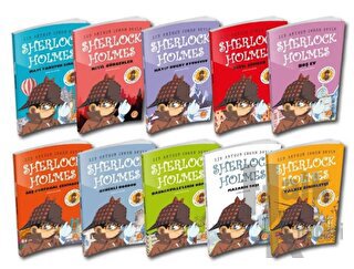 Çocuklar İçin Sherlock Holmes Seti 10 Kitap (Kutusuz)