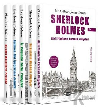 Çocuklar İçin Sherlock Holmes Seti (5 Kitap Takım) - Halkkitabevi