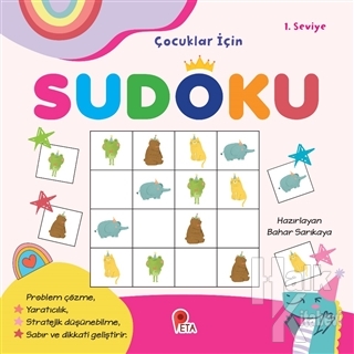 Çocuklar İçin Sudoku 1. Seviye - Halkkitabevi
