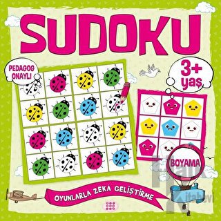 Çocuklar İçin Sudoku Boyama (3+ Yaş) - Halkkitabevi