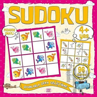 Çocuklar İçin Sudoku Çıkartmalı (4+ Yaş) - Halkkitabevi