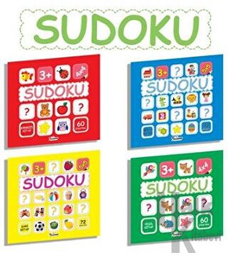 Çocuklar İçin Sudoku Seti - 4 Kitap Takım
