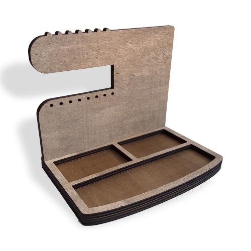 Çok Amaçlı Ahşap Masaüstü Düzenleyici Küçük Boy - Halkkitabevi