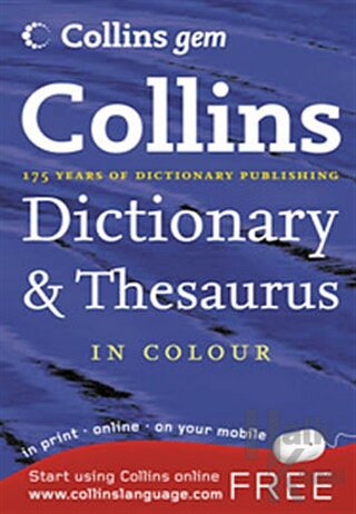 Collins Dictionary and Thesaurus (Gem)