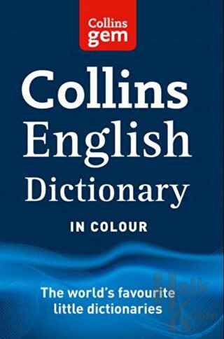 Collins English Dictionary in Colour (Collins Gem) (Ciltli) - Halkkita