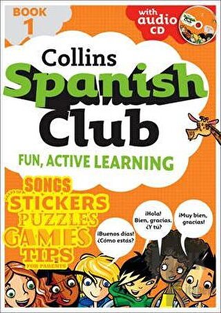 Collins Spanish Club Fun, Active Learning Book 1 - Halkkitabevi