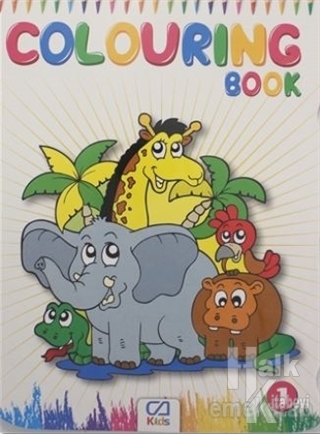 Colouring Book 4 Kitap Takım