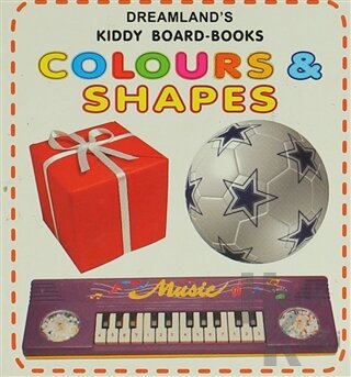 Colours Shapes Kiddy Board-Books - Halkkitabevi