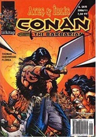 Conan The Barbarian Sayı: 6 Ateş ve İblis - Halkkitabevi