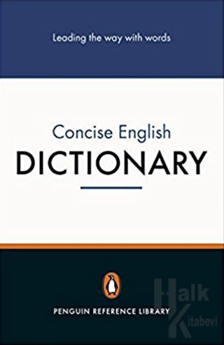 Concise English Dictionary - Halkkitabevi