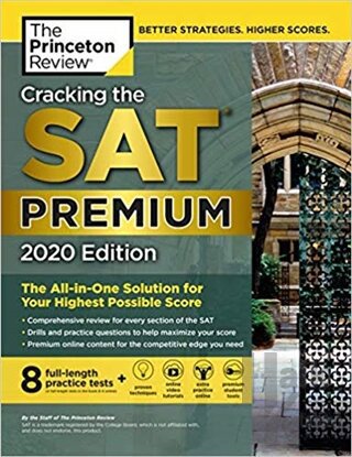 Cracking the SAT Premium Edition with 8 Practice Tests 2020 - Halkkita