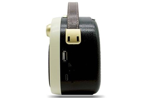 Crownwell Taşınabilir Bluetooth Retro Radyo Arizona Serisi Krem - Halk Crownwell Taşınabilir Bluetooth Retro Radyo Arizona Serisi Krem - Halk