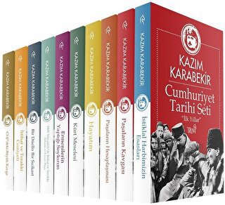 Cumhuriyet Tarihi Seti - İlk Yıllar (10 Kitap Lüx Kutulu) - Halkkitabe