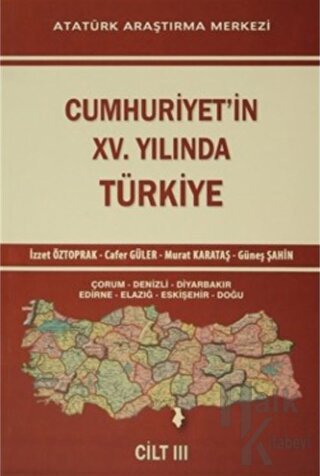 Cumhuriyet'in 15. Yılında Türkiye Cilt 3