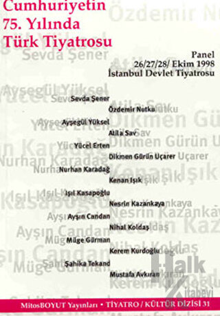 Cumhuriyetin 75. Yılında Türk Tiyatrosu - Halkkitabevi