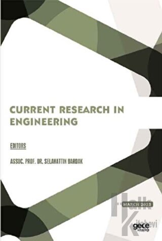 Current Research in Engineering - March 2022 - Halkkitabevi
