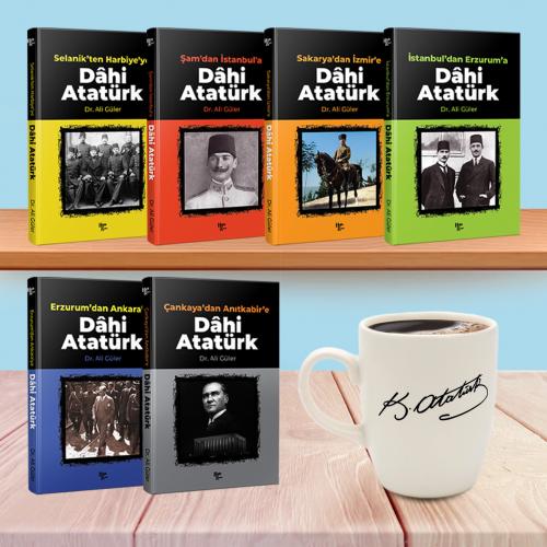Dahi Atatürk Hediye Seti -  6 Kitap 1 Kupa - Halkkitabevi