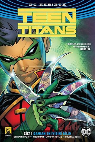 Damian En İyisini Bilir Cilt 1 - Teen Titans - Halkkitabevi