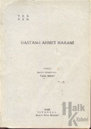 Dastan-ı Ahmet Harami (Ciltli) - Halkkitabevi