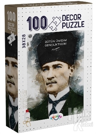 Decor Atatürk 100 Parça Puzzle - Halkkitabevi