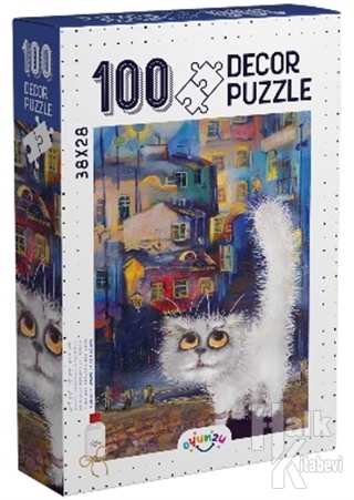 Decor Kedi 100 Parça Puzzle - Halkkitabevi