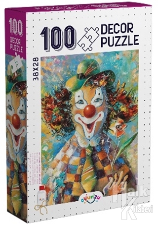 Decor Palyaço 100 Parça Puzzle - Halkkitabevi