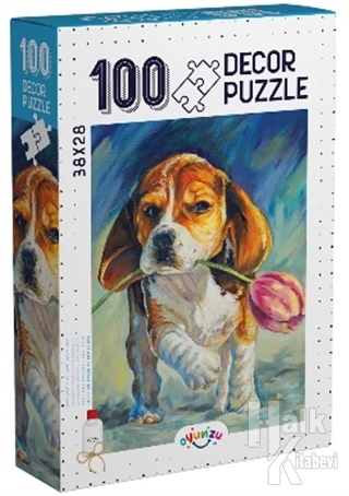 Decor Sevimli Köpek 100 Parça Puzzle