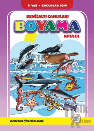 Denizaltı Çanlıları Boyama Kitabı - Halkkitabevi