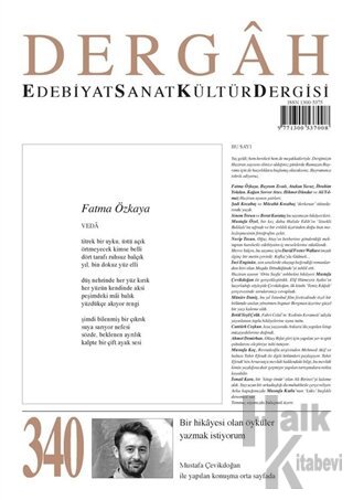 Dergah Edebiyat Kültür Sanat Dergisi Sayı: 340 Haziran 2018