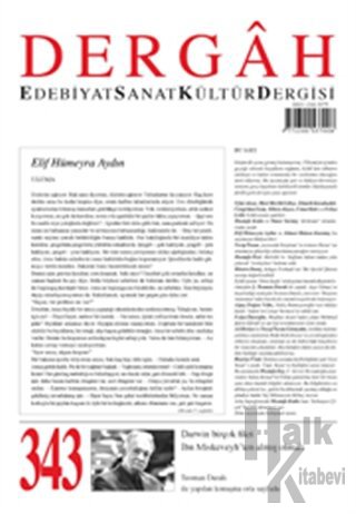 Dergah Edebiyat Kültür Sanat Dergisi Sayı: 343 Eylül 2018