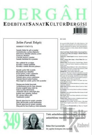 Dergah Edebiyat Sanat Kültür Dergisi Sayı: 349 Mart 2019