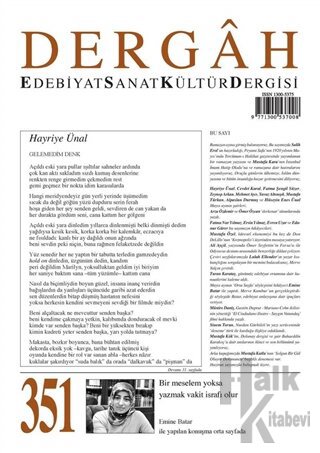 Dergah Edebiyat Sanat Kültür Dergisi Sayı: 351 Mayıs 2019 - Halkkitabe
