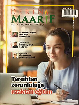 Derin Maarif Dergisi Sayı: 14 Kasım - Aralık 2020