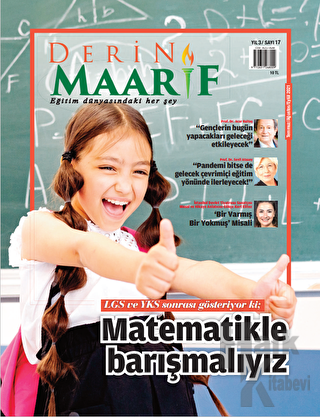 Derin Maarif Dergisi Sayı: 17 Temmuz - Eylül 2021 - Halkkitabevi