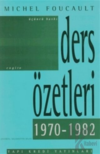 Ders Özetleri (1970-1982) - Halkkitabevi