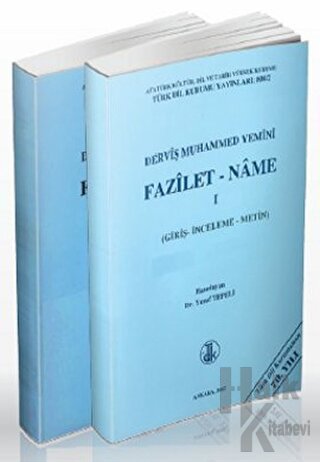 Derviş Muhammed Yemini Fazilet-Name 1-2 (2 Cilt Takım) - Halkkitabevi