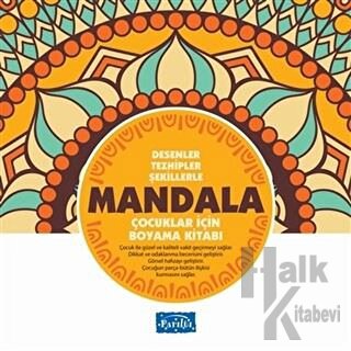 Desenler Tezhipler Şekillerle Mandala - Sarı Kitap