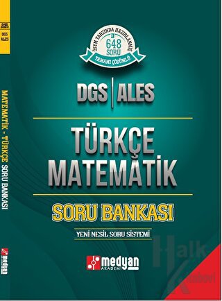 DGS - ALES Türkçe Matematik Soru Bankası - Halkkitabevi