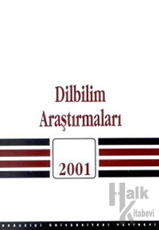 Dilbilim Araştırmaları 2001 - Halkkitabevi