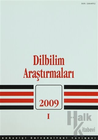Dilbilim Araştırmaları 2009 / 1