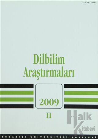 Dilbilim Araştırmaları 2009 / 2