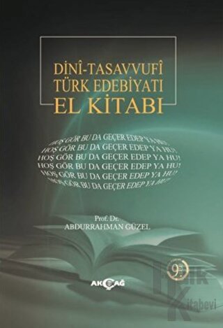 Dini - Tasavvufi Türk Edebiyatı El Kitabı - Halkkitabevi